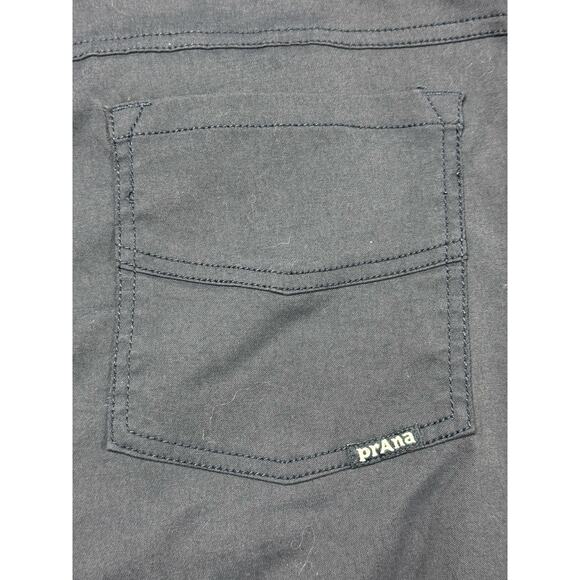 PrAna Men's Slim Fit Navy Blue Straight Leg Outdoor Pants - Size 40x29 - Picture 3 of 5